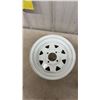 Image 4 : Pair of New 12” Trailer Tires - 4 Bolt Rims, fit 530-12 Tires