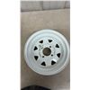 Image 5 : Pair of New 12” Trailer Tires - 4 Bolt Rims, fit 530-12 Tires