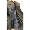 Image 5 : Vintage R. Santa Furs Winnipeg Black Fur Jacket with Blue Patterned Satin Lining - Size Medium