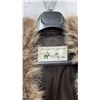 Image 6 : Vintage Brown Fur Jacket with Shawl Collar - SIze Medium