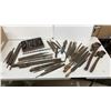 Image 1 : Assorted Files, Drills, and Wrenches: Incl. Pipe Wrenches, Drill Bit Set