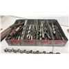 Image 2 : Assorted Files, Drills, and Wrenches: Incl. Pipe Wrenches, Drill Bit Set