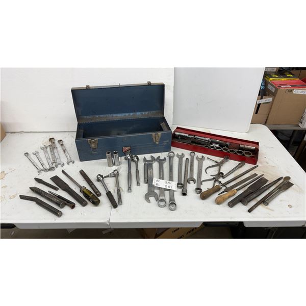 Gray, SK and Other Wrenches, Sockets, Punches, Chisels, and Beach Tool