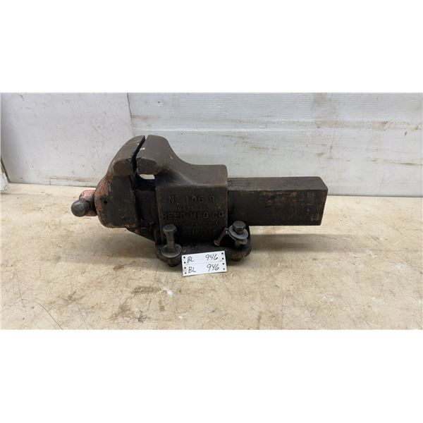 Reed Mfg. Co. No. 106 R 6” Bench Vise, Erie, PA, USA, Pat. 2127008