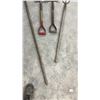 Image 5 : Garden Tools: Rake, 2 Shovels, and Pitchfork