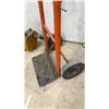 Image 5 : GE AC Motor Pump (1/3 HP, 115V, 3450 RPM) and Orange Hand Truck