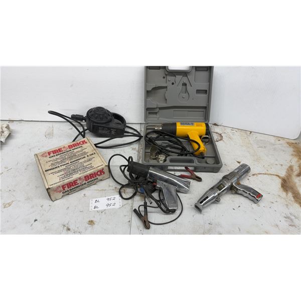 Power Fist Heat Gun in Case, Chrome Timing Lights