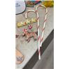 Image 6 : Christmas Outdoor Bulbs, Noel Bell, Candy Canes, Shelf, Ty Plush, Children’s Silverware