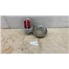 Image 1 : Killark Explosion-Proof Hazardous Location Light Fixture and Red Beacon Warning Light
