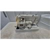 Image 5 : Vintage New Home Super Auto Sewing Machine with Hard Plastic Carrying Case