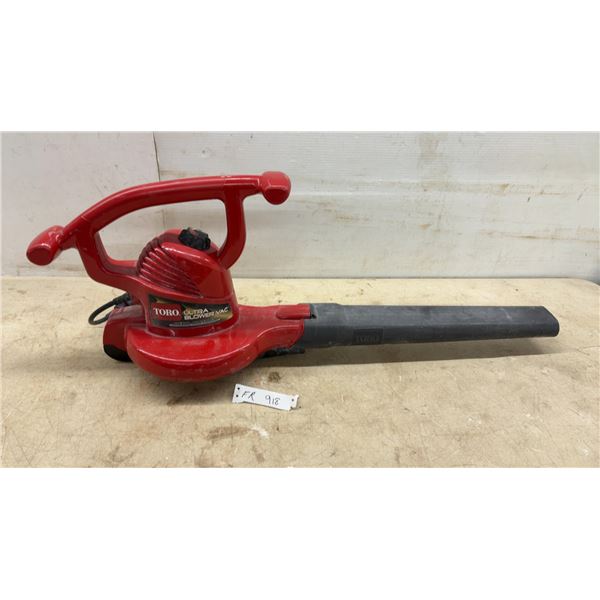 Toro Ultra Blower Vac Model 51599 12-Amp Electric Leaf Blower with Metal Impeller