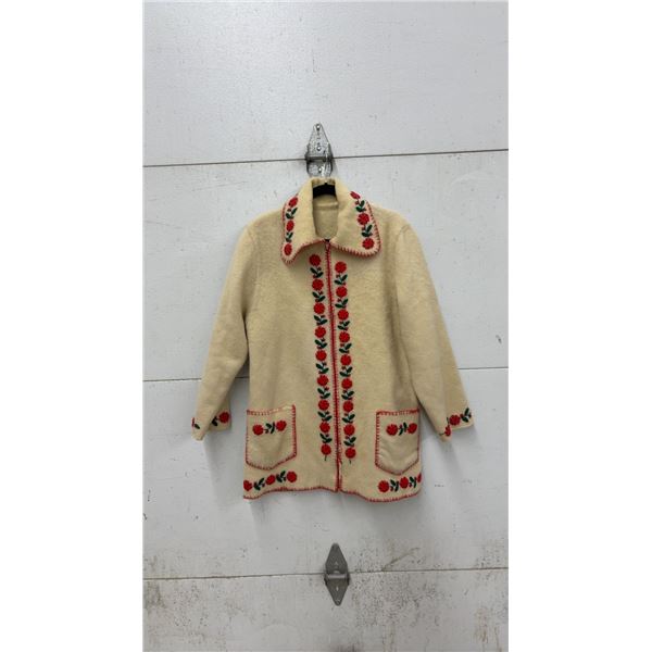 Hand Made Wool Sweater/Jacket