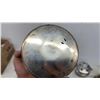 Image 7 : Assorted Silver-Toned Metalware: Ronson Decanter Lighter, Sig Swiss Plate, Teapot