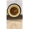 Image 3 : Assortment of Clocks Including Retro Looking Red Wall Clock, Marble Desk Clock, Metamec Mantel