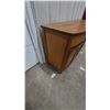 Image 3 : Mid-Century Modern Curved-Front Teak Credenza Sideboard With 4 Drawers and 4 Cabinet Doors