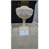 Image 7 : Pair of Antique Aladdin Milk Glass Kerosene Lamps
