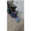 Image 2 : 6 Assorted Plastic Storage Totes with Lids in Black, Blue, Green, and Light Blue
