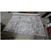 Image 1 : Affiliated Weavers Outremont Rug, Design 155, Iron Colour, Polypropylene/Polyester, 240 × 330 cm