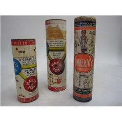 TinkerToys and Makit Sets