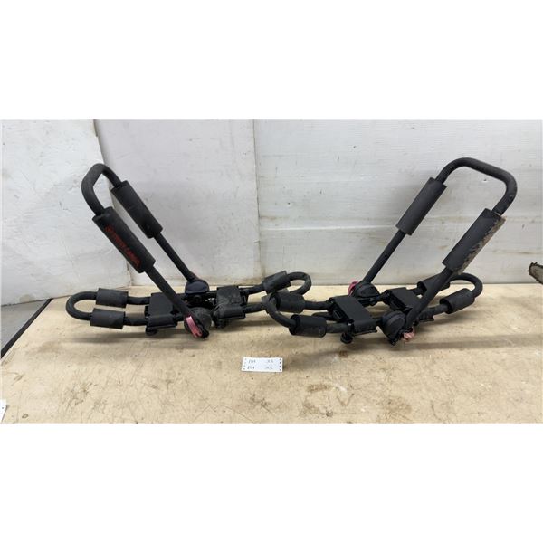 Pair of Swiss Cargo Kayak/Paddleboard Roof Racks