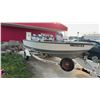 Image 2 : 19.5 Ft Boat with 90 HP Yamaha Outboard and Spartan Trailer