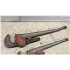 Image 5 : Two RIDGID Pipe Wrenches, 48” and 36”