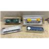 Image 3 : N Scale Model Train Freight Cars and Locomotive, Atlas, Bachmann, Model Power, Canadian