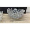 Image 3 : Cut Crystal Pitcher, Bowls, Tumblers and Candle Holders