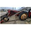 Image 2 : Massey-Harris 44 Gas Tractor with Farmhand Front-End Loader and Snow Dozer
