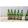 Image 4 : Vintage 7UP and Pepsi Plastic Bottle Carriers with 7UP, Coca-Cola, Mountain Dew Bottles