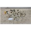 Image 1 : Assorted Keys, Lock Cylinders, Master Padlock, Big Tex Keyring Tag, Brass Weight