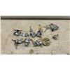 Image 3 : Assorted Keys, Lock Cylinders, Master Padlock, Big Tex Keyring Tag, Brass Weight