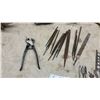 Image 6 : Vintage Hand Brace Drills, Ridgid Pipe Wrench, Clamp, Vision-Aire 12V Defroster