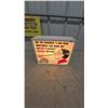 Image 1 : Vintage Dun-Hot Popcorn Lighted Advertising Bar Sign, "Got the Hungrys?", 1950s-1960s. 12”×16”