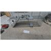 Image 1 : Galvanized Wire Mesh Live Animal Trap with Spring-Loaded Door and Internal Trip Plate. 24”×7”×7”