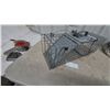 Image 3 : Galvanized Wire Mesh Live Animal Trap with Spring-Loaded Door and Internal Trip Plate. 24”×7”×7”