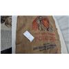 Image 4 : Vintage Northern Grown Potatoes Burlap Sack, John Bogstad and Son Farms, Doran, Minnesota