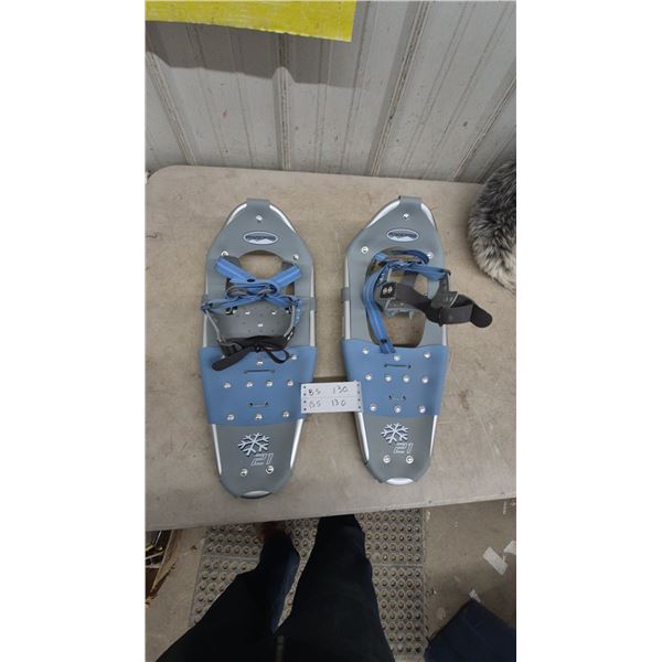 Powderidge 21” Snowshoes with Blue Binding Straps