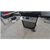 Image 3 : Sterling Two-Burner Propane Gas Grill with Side Tables and bottle