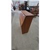 Image 2 : Vintage Wooden Drop-Front Secretary Desk With Three Drawers and Interior Cubbies 45”×51”×13”