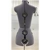 Image 3 : Adjustable Dress Form with 12 Dials for Bust, Waist, and Hip Sizing on Metal Tripod Stand