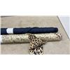 Image 4 : Assorted Fabric Rolls Including 100% Polyester, Silk-Content, Leopard Print and Abstract Designs