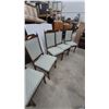 Image 4 : Six Upholstered Dining Chairs