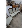 Image 5 : Six Upholstered Dining Chairs