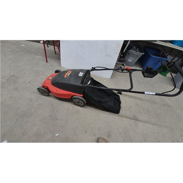 Black and Decker CMM1200 24V Cordless Electric Lawn Mower with Grass Collection Bag