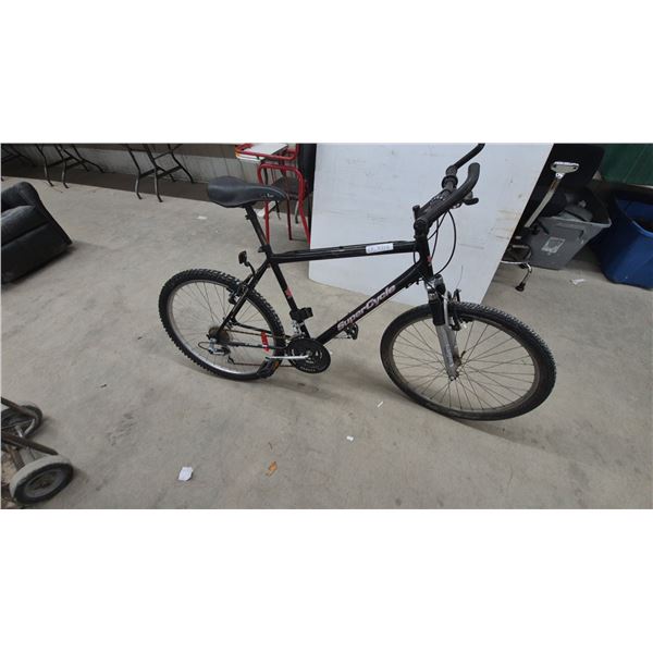 SuperCycle 21-Speed Mountain Bike with Zoom Suspension Fork and Lite Foam Saddle. 25”