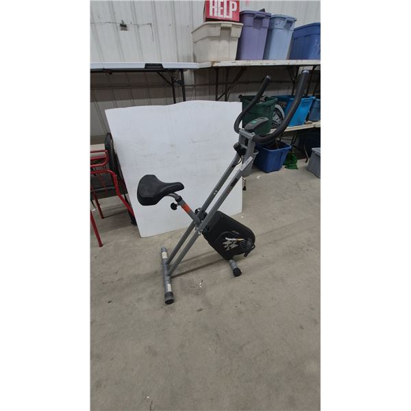 X-Bike Foldable Exercise Bike with Digital Display Console