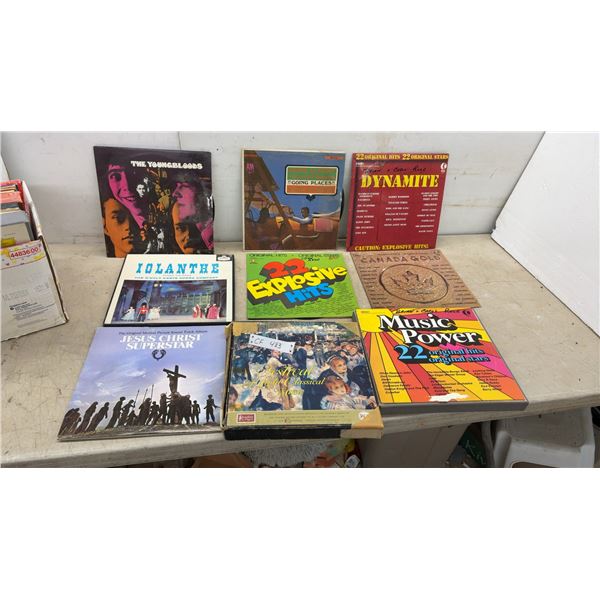 Vintage Vinyl Records Including Youngbloods, Herb Alpert, Jesus Christ Superstar