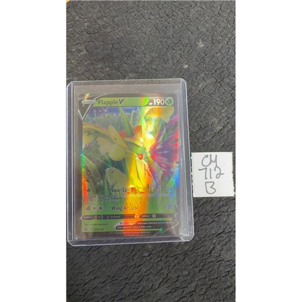 Pokemon Flapple Foil Card