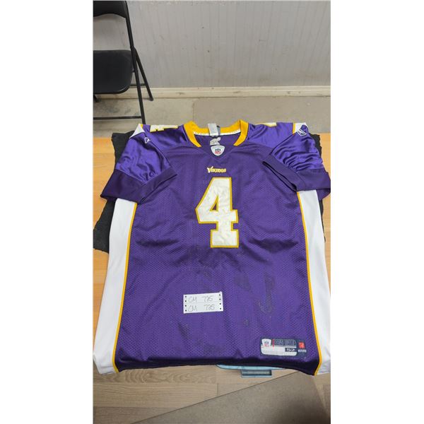 Brett Favre Minnesota Vikings Jersey Size 52